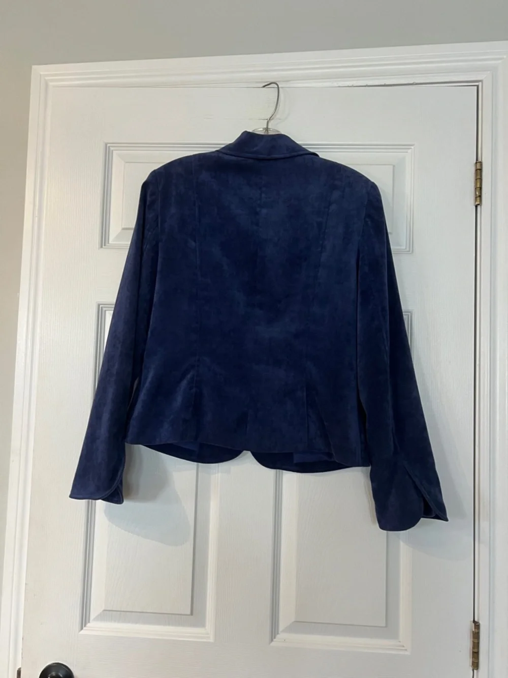 Conrad C Navy Button Blazer - Picture 5 of 6